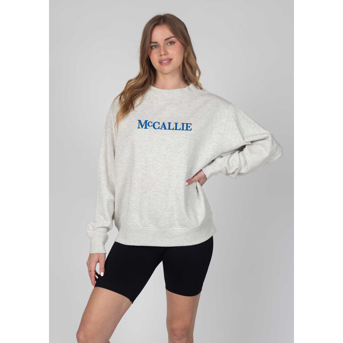 Chicka-d Hampton Mock Neck Ash Grey w/ McCallie