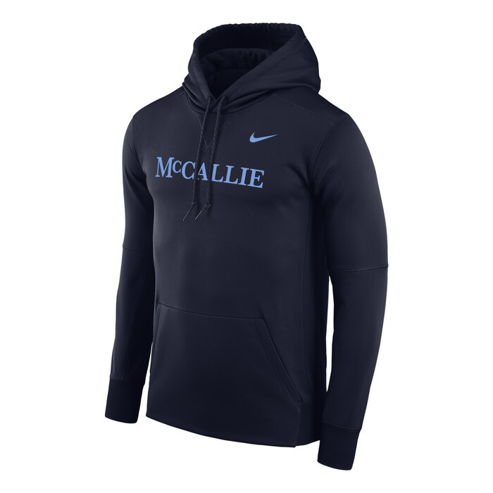 Nike Men's Therma PO Hoodie Navy w/ McCallie