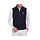 Holderness & Bourne Ashby Vest Hthr Drk Nvy w/ M