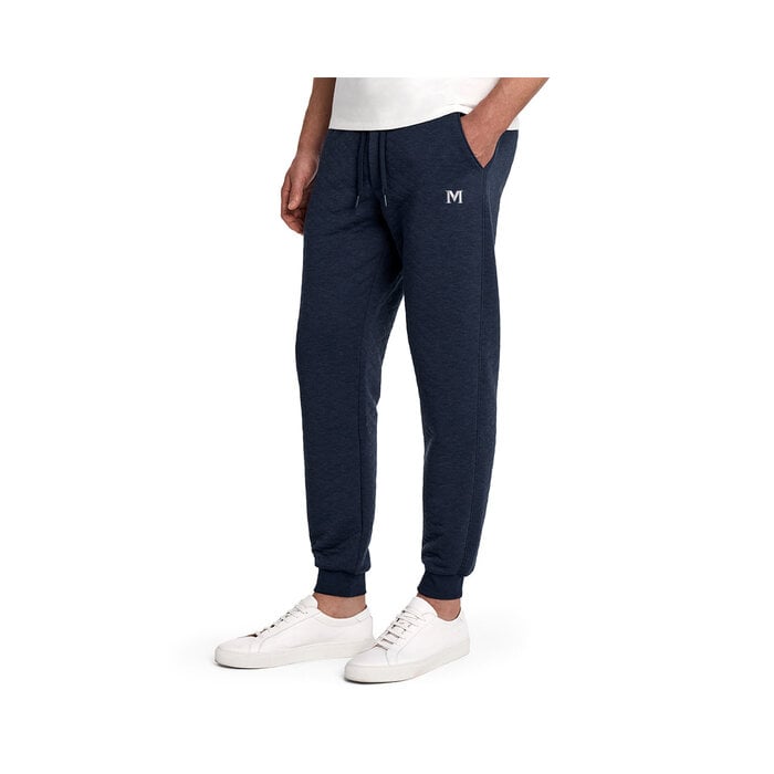 Holderness & Bourne  Mills Jogger Hthr Nvy Blu w/ M