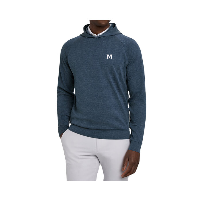Holderness & Bourne Ellison Hoodie Hthr Pcf Blu w/ M
