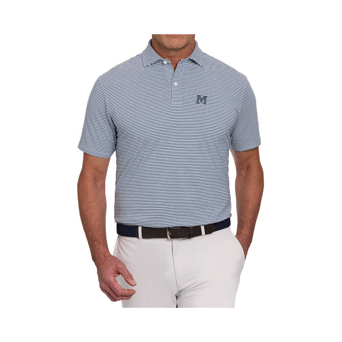 Holderness & Bourne Herron Shirt Pbl & Wht w/ M