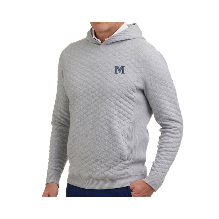 Holderness & Bourne Wallace Hoodie Sweater Hthr Gray w/ M