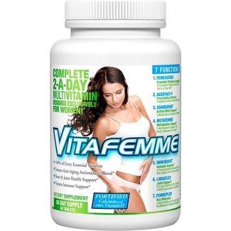 Allmax Nutrition Vitafemme 2-A-DAY Multivitamin 60 Tablets