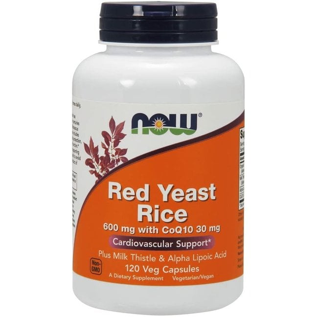 Now Foods Red Yeast Rice With COQ10 120 VC