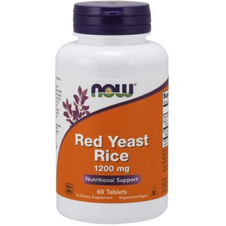 Now Foods Red Yeast Rice 1200Mg 60 Tabs