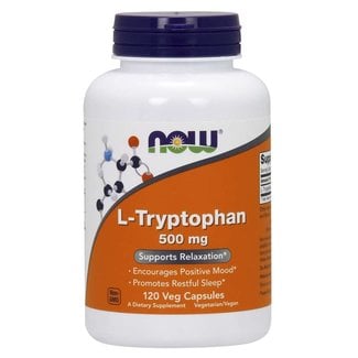 Now Foods L-Tryptophan 500 mg Veg Capsules