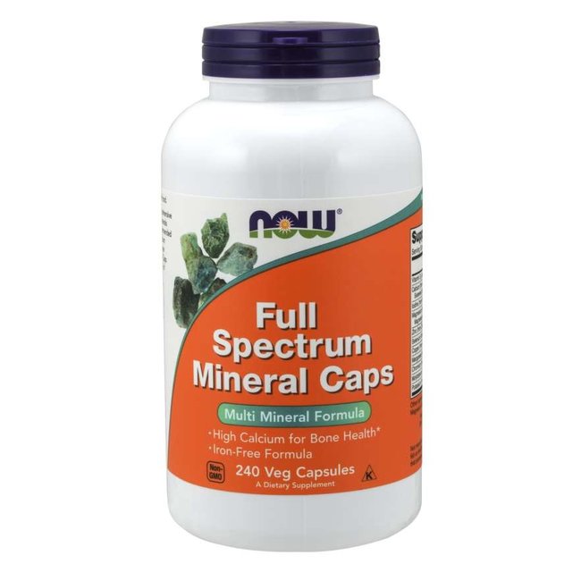 Now Foods Full Spectrum Mineral Caps w/ 240 Veg Capsules