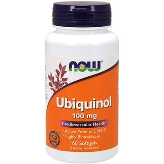 Now Foods Ubiquinol 100 mg w/ 60 Softgels