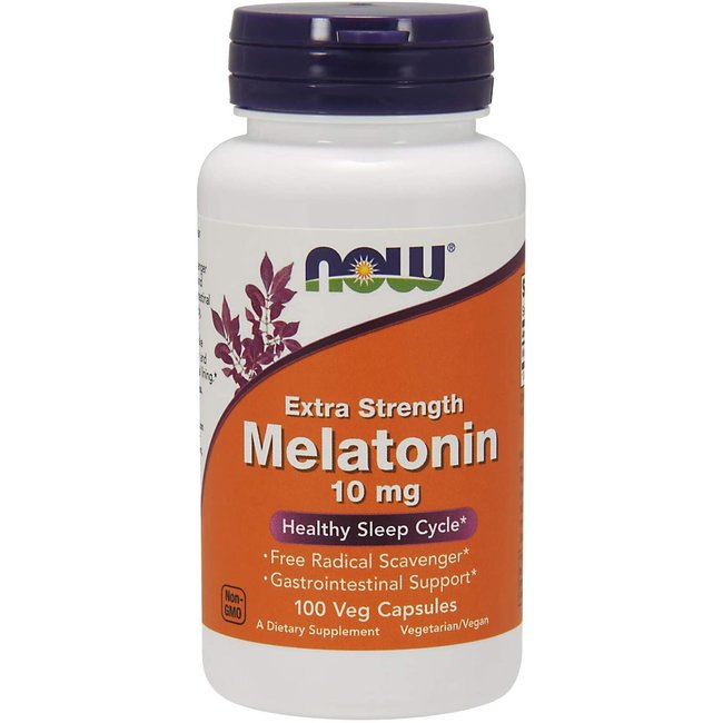 Now Foods Melatonin, Extra Strength 10 mg w/ 100 VC