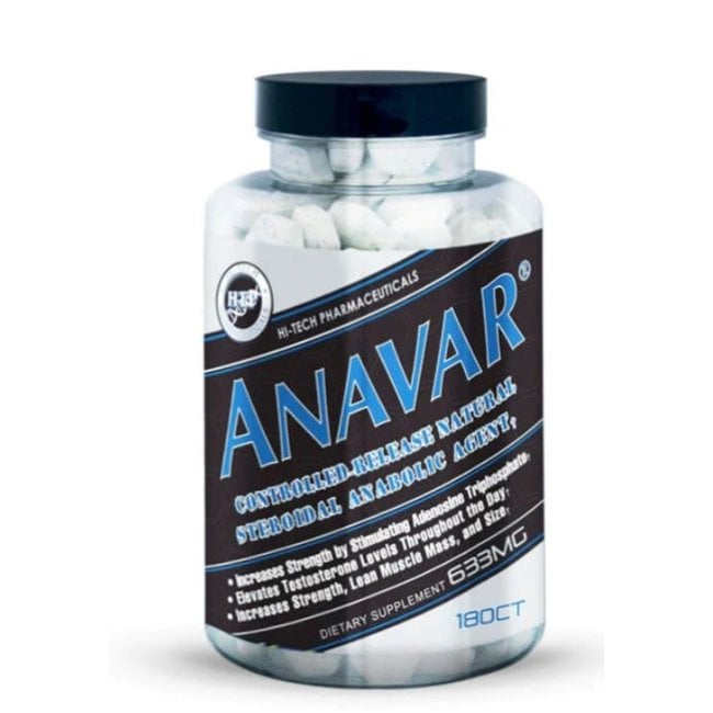 Hi Tech Pharmaceuticals Anavar 180 Tablets