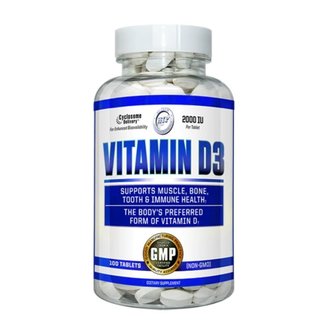 Hi Tech Pharmaceuticals Vitamin D-3 2000Iu 100 Tablets