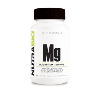 Nutrabio Reacted Magnesium 120 Veggie Capsules