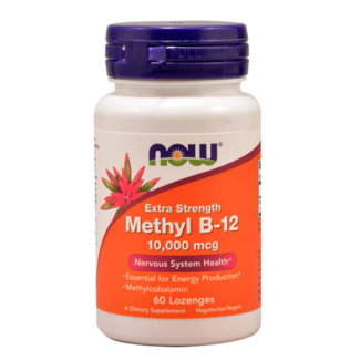 Now Foods Methyl B-12 10,000 mcg 60 Lozenges