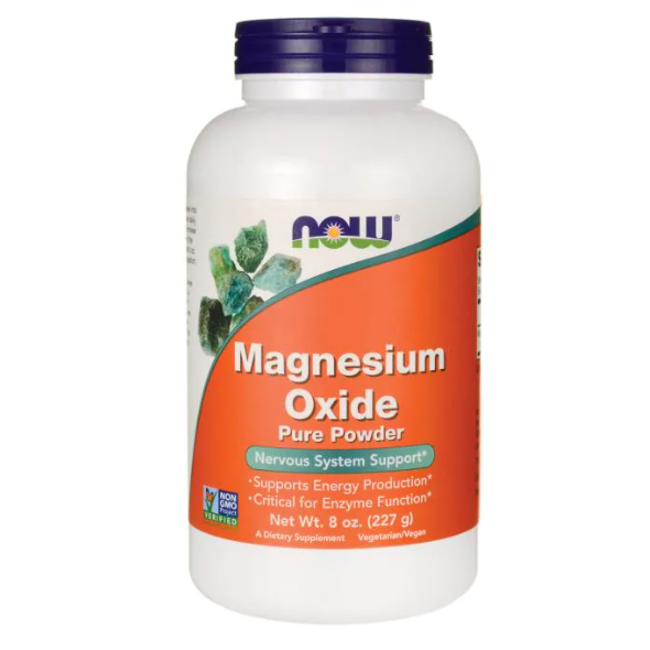 Now Foods Magnesium Oxide Powder 8 ox