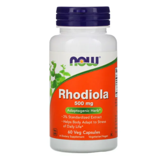 Now Foods Rhodiola 500Mg 120 Veggie Capsules