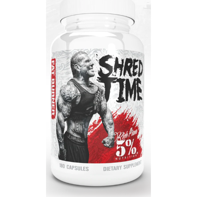 5% Nutrition Shred Time 180 Capsules