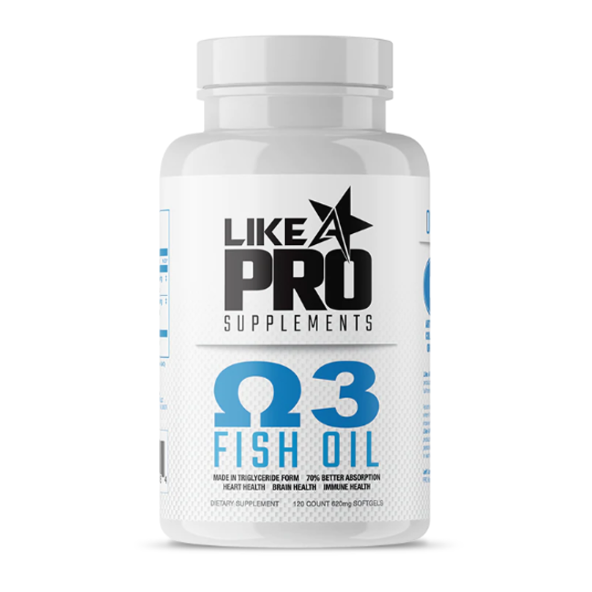 Like a Pro Fish Oil 120 Softgels