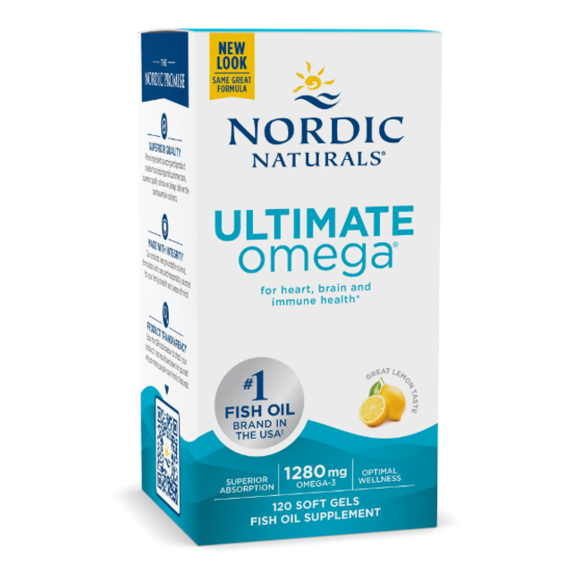 Nordic Naturals Ultimate Omega 120 Softgels