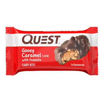 Quest Quest Candy Bites Gooey Caramel w/Peanuts (Disc)