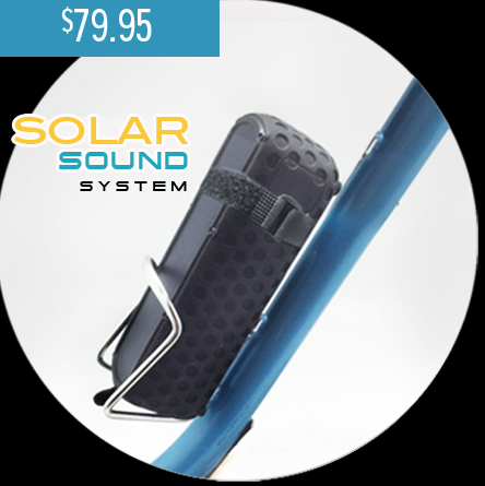 CruZenTunes CZ 200 Solar Bluetooth Speaker