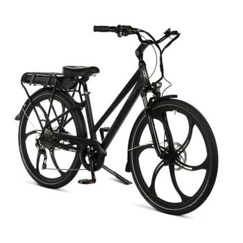 City Commuter Step-Thru 28" P749 BLACK Edition with Mag Wheels