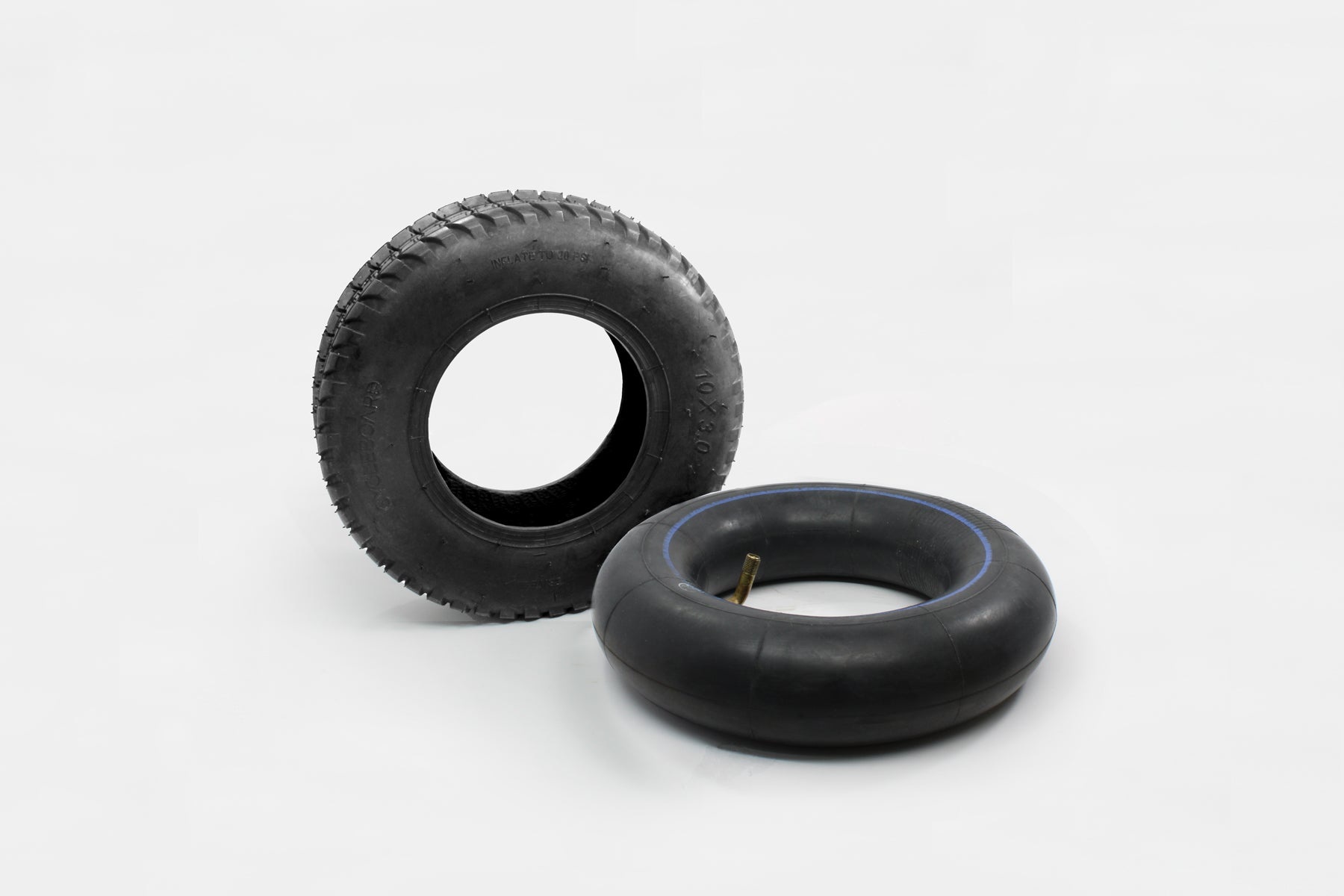 Front Tire & Tube | 10" x 3.5" | Rover & Golf