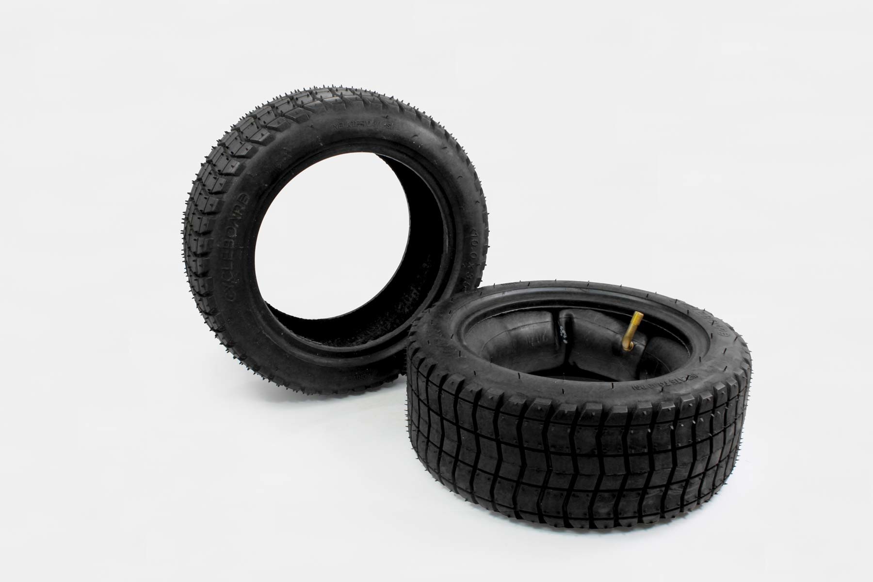 Rear Tire & Tube | 10" x 3.5" | Rover & Golf