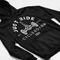 Just Ride Hoodie, Black