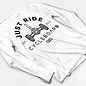 Just Ride Long Sleeve Shirt, White