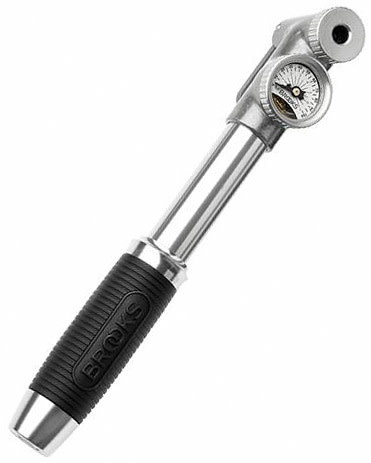 P1 Hand Pump with Gauge - Silver/Black