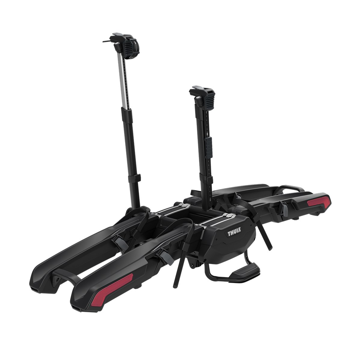 Epos 2 Hitch Mounted Bike Carrier - Black/Silver