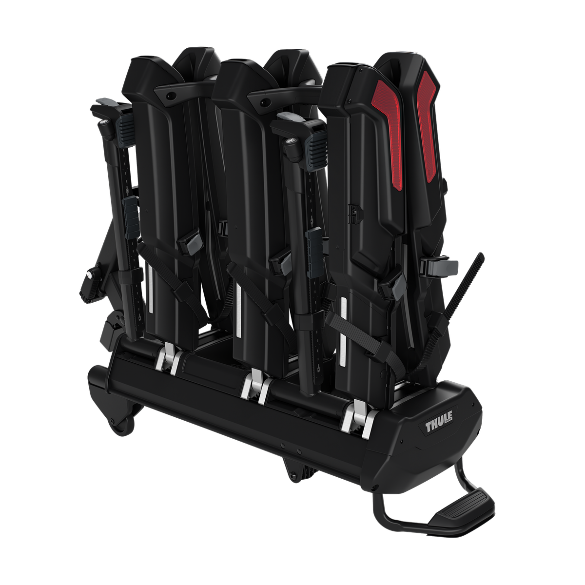 EPOS 3 Hitch Mounted Bike Carrier - Black/Silver