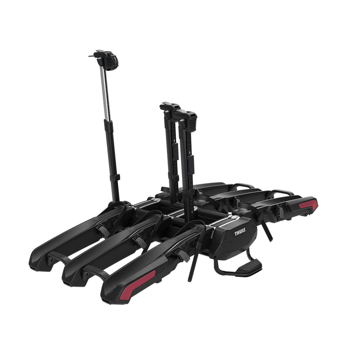 EPOS 3 Hitch Mounted Bike Carrier - Black/Silver