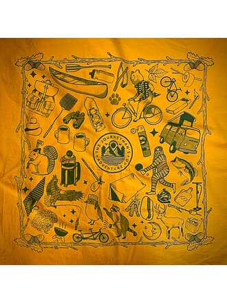 Journeyman's Journeyman's Bandana Yellow