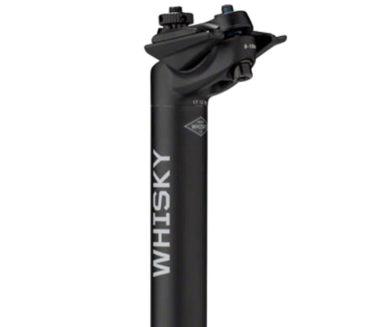 Whisky Parts Co. Whisky No.7 Alloy Seatpost 27.2 x 400mm, 18mm Offset, Matte Black
