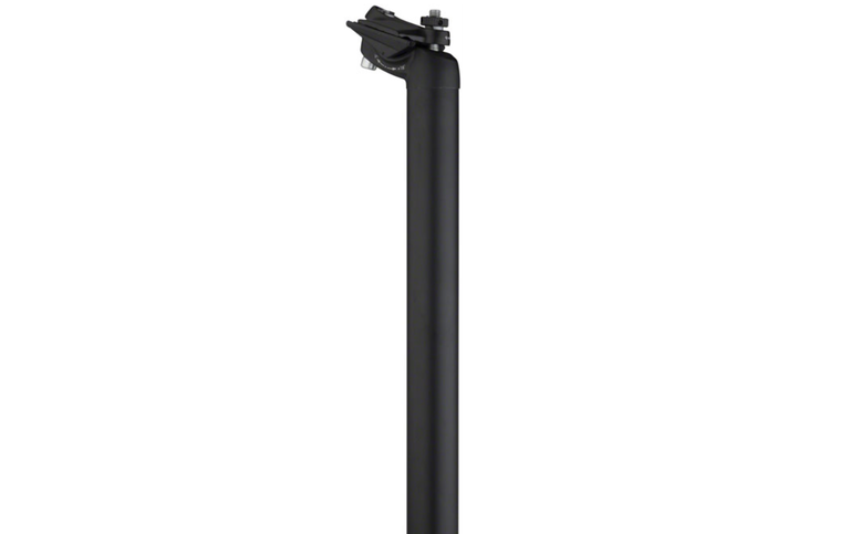 Salsa Salsa Guide Seatpost, 27.2 x 350mm, 18mm Offset, Black