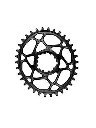 AbsoluteBlack ChainRing Oval BLACK 36T Direct Mount for Sram Cranks