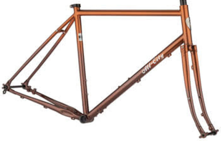 All-City All-City Gorilla Monsoon Frameset - Root Beer Keg, 650b