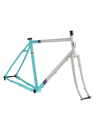 All-City All-City Gorilla Monsoon Frameset - Aqua Seafoam, 650b