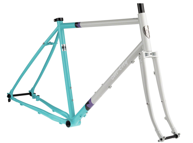 All-City All-City Gorilla Monsoon Frameset - Aqua Seafoam, 650b