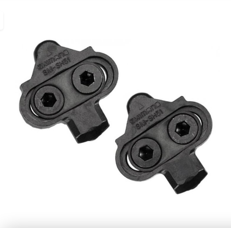 Shimano SM-SH51 Cleat Set (Pair) W/O cleat nut