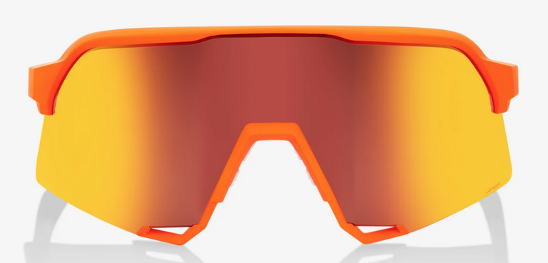 100 Percent 100% S3 Sunglasses - Neon Orange, HiPER RedMultilayer Lens