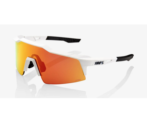 100 Percent 100% Speedcraft SL Sunglasses - Soft Tact Off White, HiPER Red  Multilayer Mirror Lens