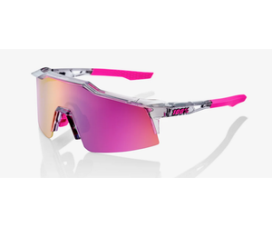 100 Percent 100% Speedcraft SL Sunglasses - Tokyo Night, Purple Multilayer  Mirror Lens