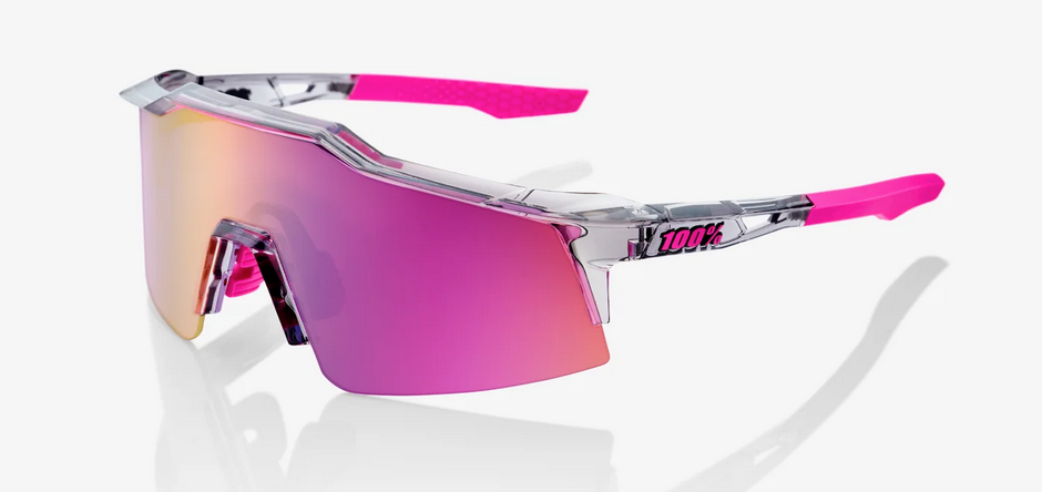 100 Percent 100% Speedcraft SL Sunglasses - Tokyo Night, Purple Multilayer  Mirror Lens