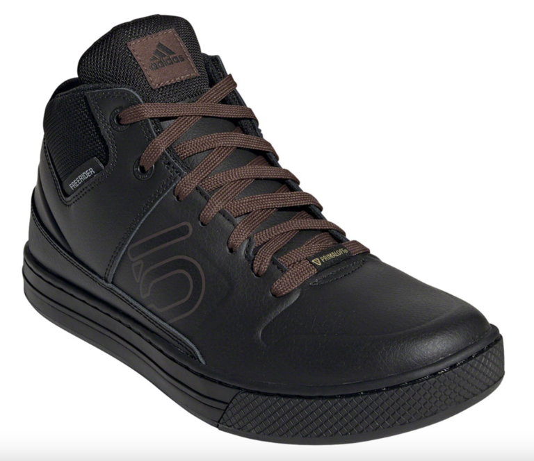Five Ten Five Ten Freerider EPS Mid Flat Shoes  - Men's, Core Black / Brown / FTWR White, 8.5