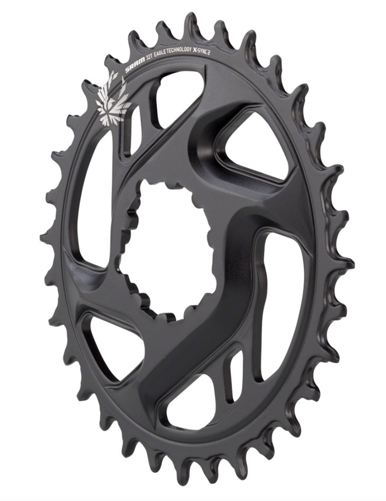 SRAM X-Sync 2 Eagle Cold Forged Direct Mount Chainring - 32t, 6mm Offset