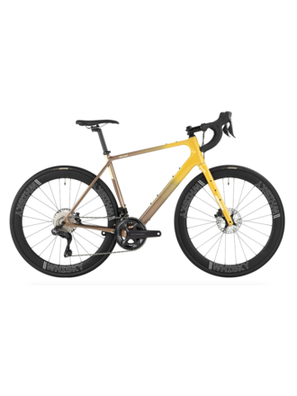 Salsa Salsa Warroad C Ultegra 12 Di2 Bike - 2x, 700c, Carbon, Gold Fade