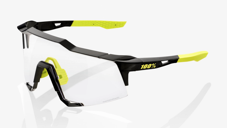 100 Percent 100% Speedcraft Sunglasses - Gloss Black, Photochromic Lens